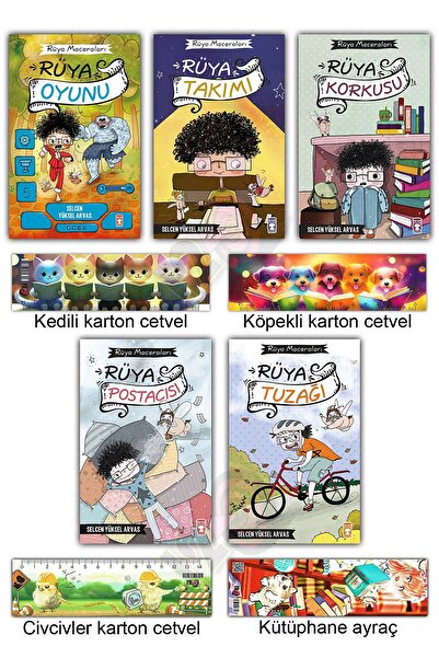 Timaş Çocuk Rüya Maceraları Serisi Set (8-9 Yaş) Oyunu Takımı Korkusu Postacı...