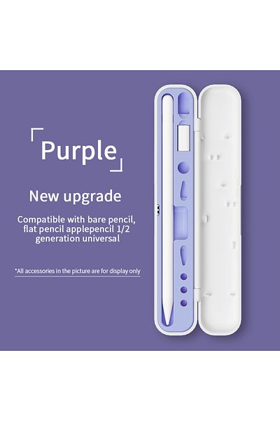 Choice PURPLE Box For Apple Pencil Pro 2 1 Cover For Apple Pencil 3rd Generation 2nd 1st Gen Stylus Pen Pro