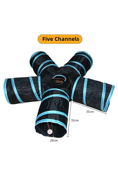 Choice Five tunnels Cat Tunnel Pet Supplies Cat S T Pass Play Tunnel Foldable Cat Tunnel Cat Toy Breathable