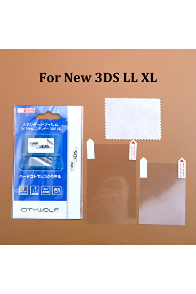 JCD غطاء حماية شفاف لجهاز 2DS 3DS XL LL الجديد، مع شاشة قابلة للفصل