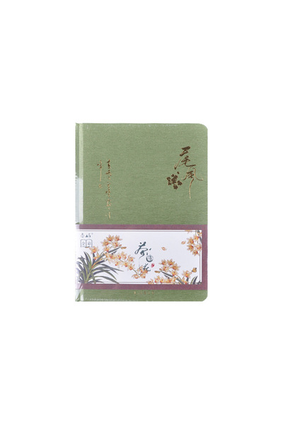 Choice Green Creative Colorful Page Notebook Chinese Style Hardcover Diary Bo...