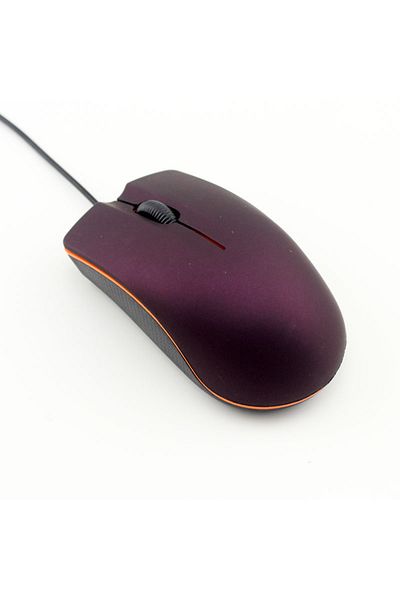 Choice PURPLE NEW Wired Mouse 1200dpi Computer Office Mouse Matte Black USB Gaming Mice For PC Notebook Lap
