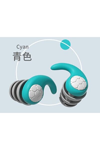 Choice سدادات أذن سيليكونية عازلة للضوضاء، فلتر ضوضاء للنوم والسباحة، مقاومة للماء، ثلاث طبقات، سدادات أذن كتم الصوت