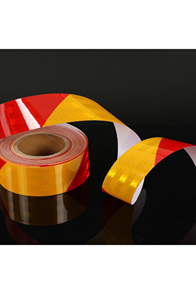 Choice yellow red 1Pc 3Meter Car Reflective Tape Auto Safety Warning Sticker ...