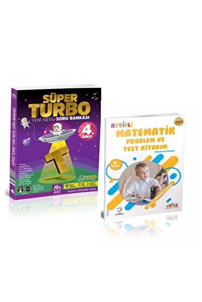 MODEL EĞİTİM YAYINCILIK 4. Sınıf Süper Turbo Yeni Nesil Soru Bankası Ve Problem Test Kitabım