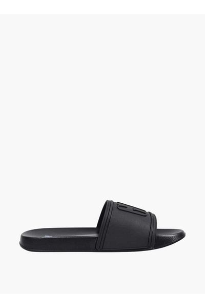 GAP Men's Logo Embossed Slip-On Beach Slides