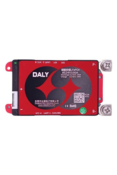 Daly Smart 8S 24V 100A CAN/RS485 LiFePO4 BMS