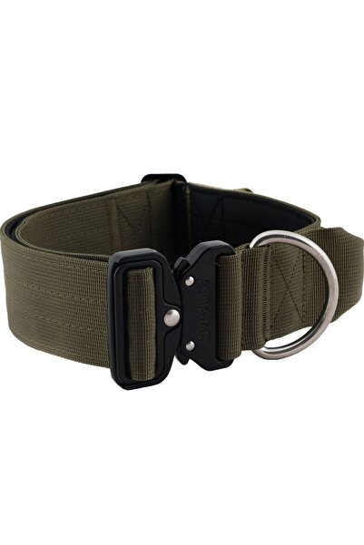 AlphaTact Alphagrip Pro 5cm-Kulplu-Büyük Irk-Taktik Boyun Tasması