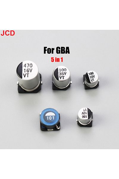 JCD B JCD Mainboard Capacitor For GBA GBP GBC for Gameboy Pock et For GBA GBC GBP GBA SP GBL Color Moth.