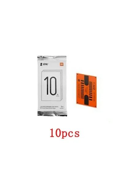 Xiaomi 10pcs Original Xiaomi ZINK Pocket Printer Paper Self-adhesive Photo Print 100/50/10 Sheets Xiaomi 3i