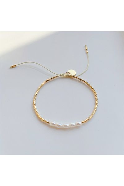 Choice Zzs230009a Kkbead Natural Pearl Bracelets For Women Gift Gold Color Miyuki Beads Dainty Bracelet Sim