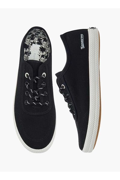 Kangaroos Women's Logo Detail Sports Shoes with Lace-Up Closure