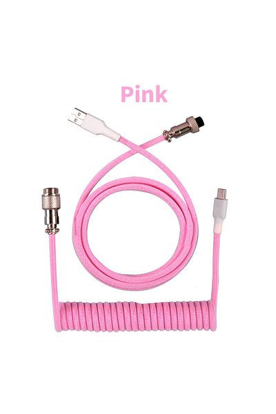 Choice 3m Type C Mechanical Keyboard - Usb, Coiled Cable and Aviator Desktop