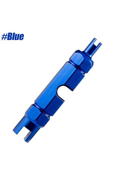 Choice Blue 1Pcs Valve Core Remover Tool for Presta, Schrader, Valve Extender Tire Repair, Wrench for Bike,