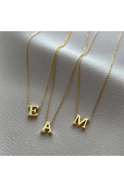 Necati Gün Mini Harf Gümüş Kolye