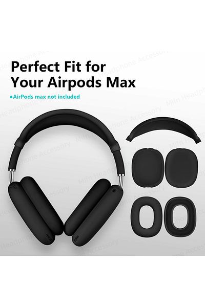 Choice For AirPods Max Silicone Case For Airpod Max Case Silicone Ear Protection Earmuffs Casque Headphone