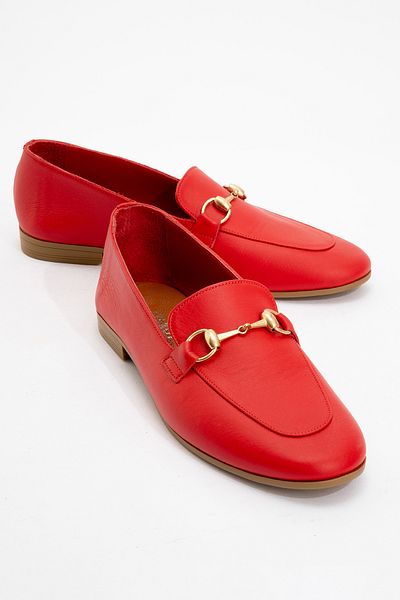 Ataköy Ayakkabı WOMEN'S LEATHER BUCKLE SHOES