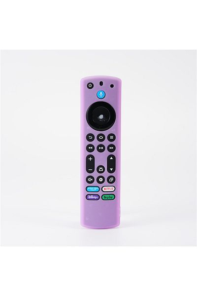 Choice Luminous Purple Silicone Remote case for 2023 Fire TV Stick 4K Max 2nd/Fire TV Omni Series/Fire TV 4