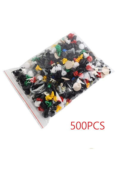 Choice1 500pcs Universal Mixed Auto Fastener Car Bumper Clips Retainer Car Fa...