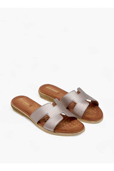Le Confort Cutout Detail Slip-On Sandals
