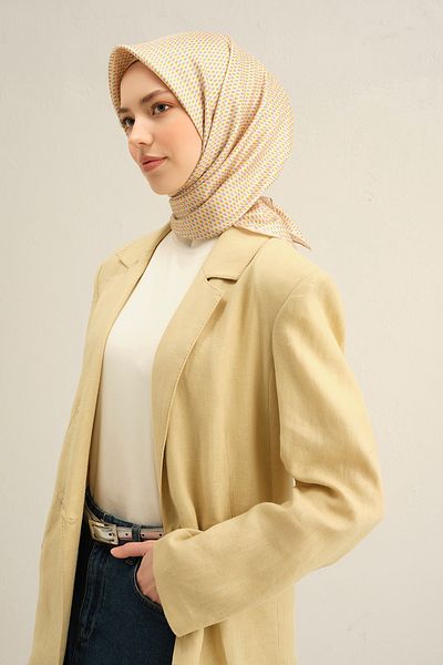 Armine ΜΕΤΑΞΩΤΟ Φουλάρι ARMIN 9307D (SURA)-01