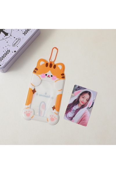 Choice حامل بطاقات صور صيفي من مادة البولي فينيل كلوريد على شكل حيوان كرتوني ...