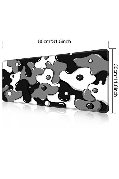 Choice وسادات ماوس كبيرة 800x300x2 مم، قطعة واحدة، للمكتب، ووسادة ماوس للألعاب، ووسادة ماوس بحواف مخيطة وغير قابلة للانزلاق