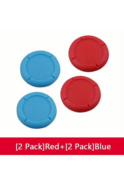 Choice Red and Bkue Suitable for Switch Joy con Switch OLED and Switch Lite joystick replacement cap thumb