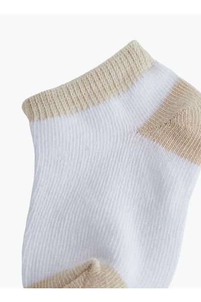 Barefeet جوارب بارزة الملمس بطول الكاحل - طقم من 5 قطع