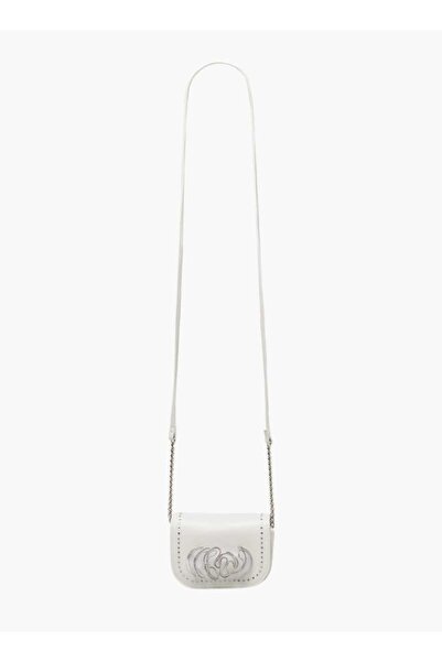 Celeste Celeste Embellished Crossbody Bag with Chain Strap and Button Closure