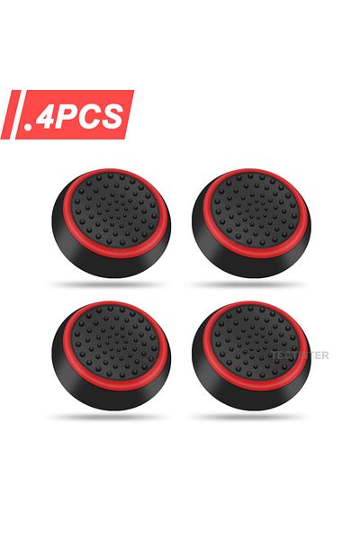 TECTINTER BR 4Pcs Silicone Gel Thumb Grips Cover For Sony PS3/PS4 For XBOX One /360 Controller for PS4 Pro Sli