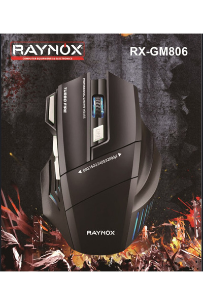 RAYNOX RX-GM806 800/3200DPİ OYUNCU MOUSE