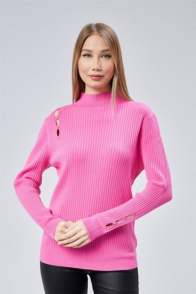 HomeStore ElbiseStrickkleid mit Herzmotiv