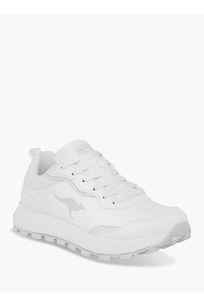 Kangaroos Women's Logo Embossed Sports Shoes with Lace-Up Closure