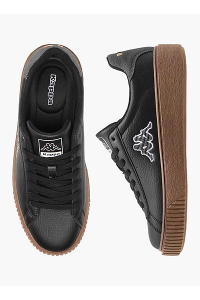 Kappa Women's Logo Applique Sneakers with Lace-Up Closure