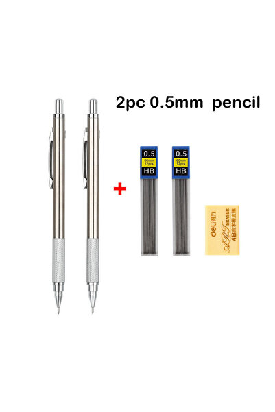 Choice طقم أقلام رصاص ميكانيكية مكون من قطعتين 0.5 مم 0.3 0.5 0.7 0.9 1.3 2.0...