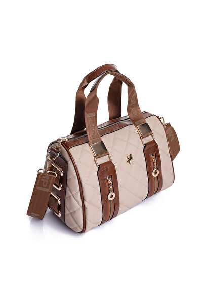 Miami Polo Club Women's Large Size Cylinder Quilted Women's Shoulder Strap Ha...