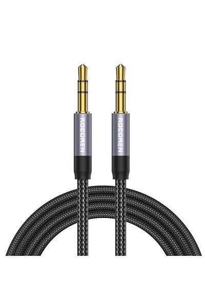 Choice Rocoren Audio Cable 3.5 mm Jack Male to Male Aux Cable For Phone Headphone Car MP3 Speaker Comput...