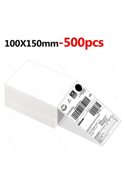 Choice1 500 قطعة من الملصقات الحرارية المباشرة مقاس 4 × 6 بوصات، 500/100 ملصق...