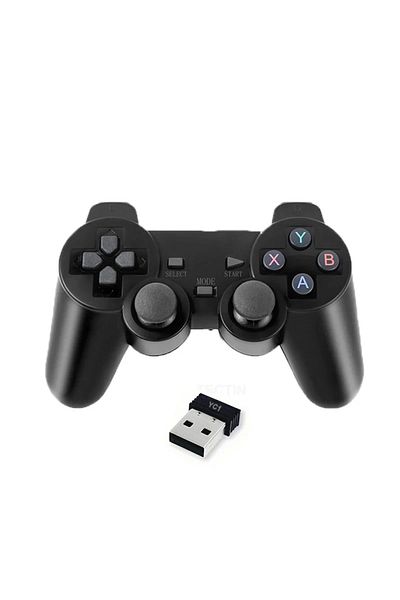 YECKTEGJ 1PC 2 PCS 2.4G Wireless Gamepad No Delay PC Game Controller USB Joystick For PC Android TV Controle