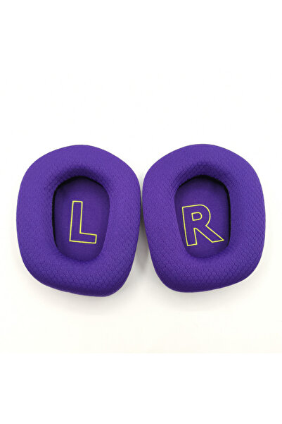Choice وسائد أذن رغوية بديلة لسماعات الرأس Logitech G733 G335 باللون الأرجواني، غطاء وسادة أذن لسماعات الرأس Logitech G