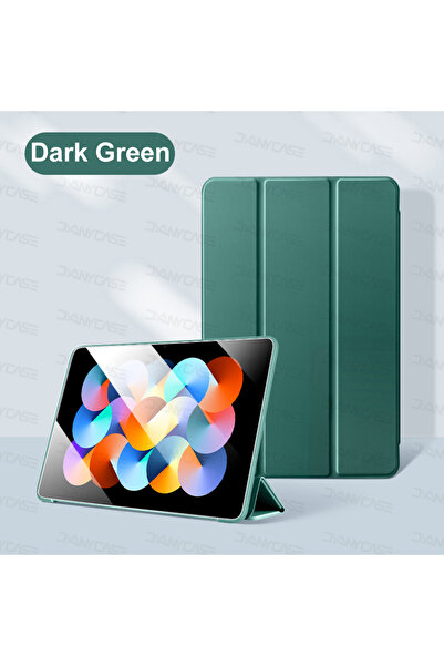 Choice غطاء حماية قلاب من البولي يوريثان لجهاز Redmi Pad Pro 12.1 بوصة (إصدار 2024) باللون الأخضر الداكن، متوافق مع جهاز Redmi Pad Pro 11 بوصة (إصدار 11 بوصة).