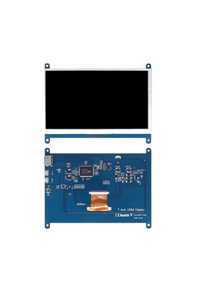 Choice TN Not Touch LCD 7 Inch Raspberry Pi 4/3/2/B/B+/A+ Monitor 1024x600 IPS 5-Points Capacitive Touchscr