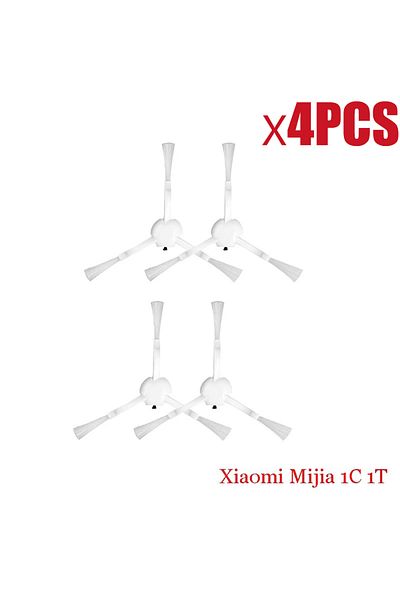 Choice 4Side brush Spare Part For Xiaomi Mijia 1C / STYTJ01ZHM T1 Robot Vacuum Cleaner, Hepa Filter Main Si