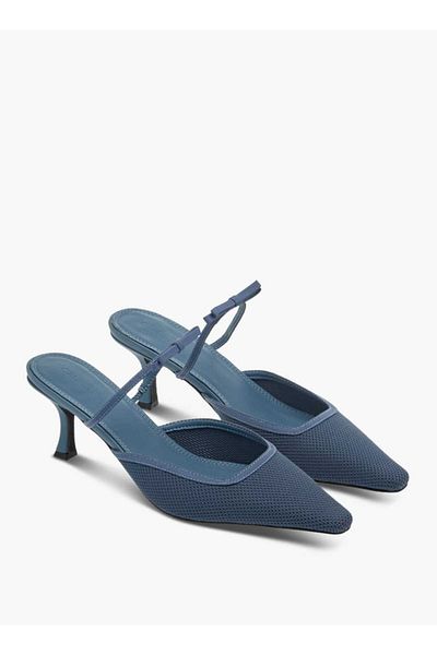 Celeste Women's Bow Accent Ankle Strap Shoes with Stiletto Heels