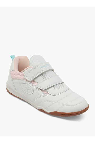Kangaroos Women's Logo Detail Sports Shoes with Hook and Loop Closure