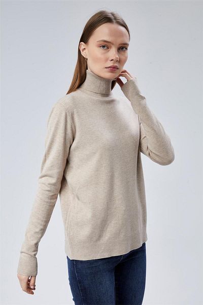 HomeStore KazakLarge Fisherman Collar Knit Sweater