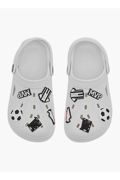 Aqua Aqua Boys' Accent Detail Clogs with Backstrap