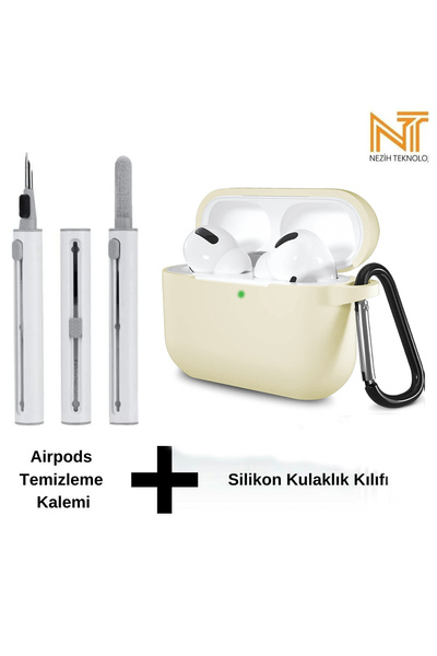 Nezih Case Airpods Pro 2. Nesil Uyumlu Yüksek Kalite Liquid Silikon Tıpalı Kı...