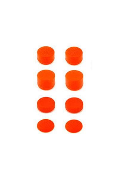 Choice Red DATA FROG 8Pcs Silicone Analog Thumb Stick Joystick For PS4/PS5 Controller Replacement Parts For